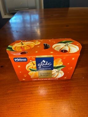 Glade Pumpkin & Ginger Limited Edition Candles - Orange